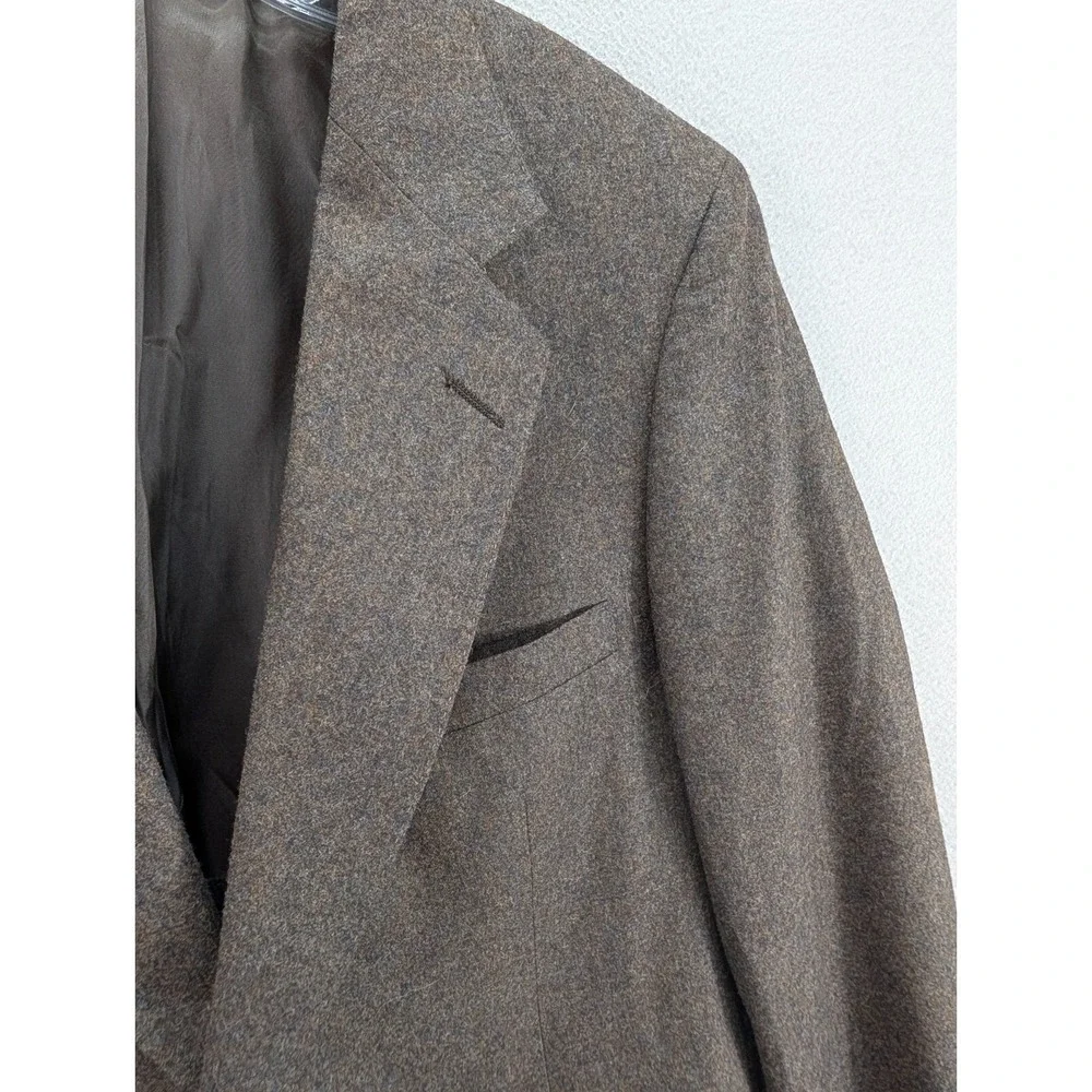 Vintage Stonehaven Pure Wool Herringbone Tweed Sport Coat Jacket Mens 42R Formal